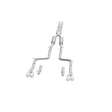 MagnaFlow Cat-Back, SS, 2.5in, Quad Split Rear 3.5in Tip 2015 Dodge Challenger 3.6L V6 - 19217