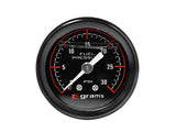 Grams Performance 0-30 PSI Fuel Pressure Gauge - G2-99-0030