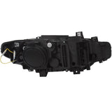 ANZO 2012-2015 BMW 3 Series Projector Headlights w/ U-Bar Black - 121504