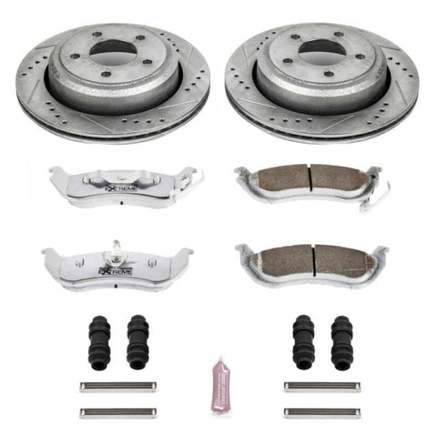 Power Stop 10-11 Ford Ranger Rear Z26 Street Warrior Brake Kit - K6181-26