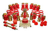 Energy Suspension 74-77 Oldsmobile Cutlass/442/F-85/Europa Red Hyper-flex Master Bushing Set - 3.18111R