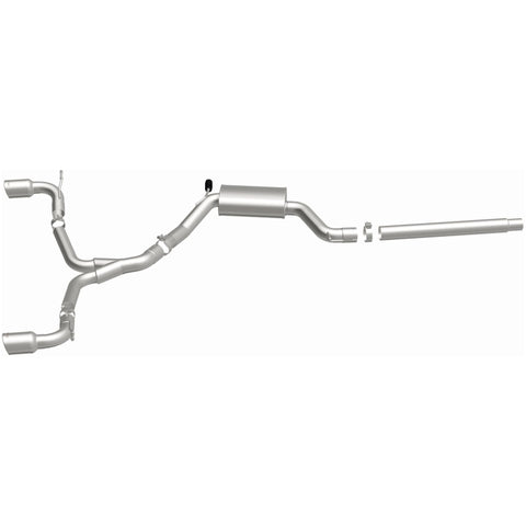MagnaFlow SYS C/B Dual Split Rear Exit 4in Polished Tips 2015 VW GTI 2.0L Turbo - 15357