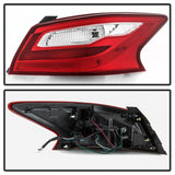 xTune 16-18 Nissan Altima 4DR Passenger Side Tail Light - OEM Outter Right (ALT-JH-NA16-4D-OE-OR) - 9943010