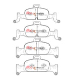 DBA 17-19 Audi A4 (w/318mm front Rotor) Front XP Performance Brake Pads - DB15060XP