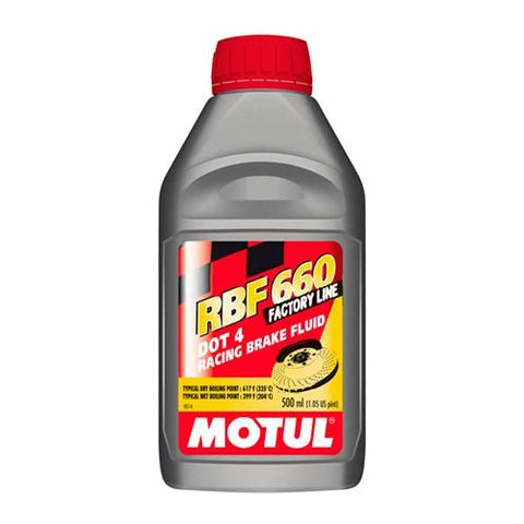 Motul 1/2L Brake Fluid RBF 660 - Racing DOT 4 - 101667