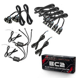 Oracle 15-21 Dodge Charger RGB+W DRL Headlight DRL Kit - ColorSHIFT w/ BC1 Controller - 1443-335