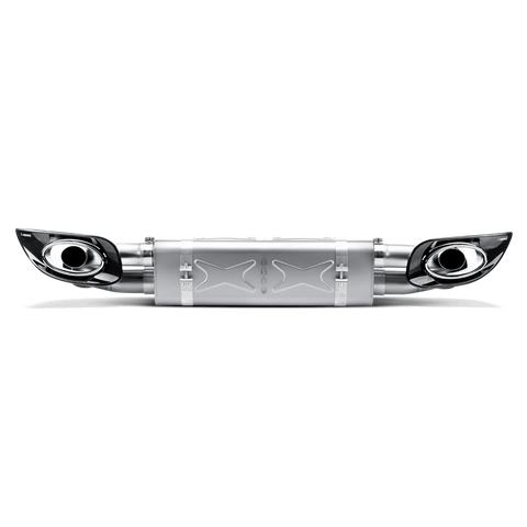 Akrapovic 10-13 Porsche 911 Turbo / Turbo S (997 FL) Slip-On Line (Titanium) w/ Titanium Tips - S-PO997TFLH