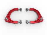 aFe Control 05-23 Toyota Tacoma Upper Control Arms - Red Anodized Billet Aluminum - 460-72T005-R