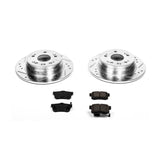 Power Stop 02-04 Honda CR-V Rear Z23 Evolution Sport Brake Kit - K6172