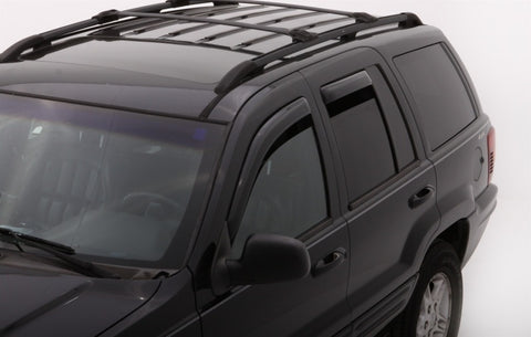 AVS 2004 Ford Ecosport (Brazil) Ventvisor In-Channel Front & Rear Window Deflectors 4pc - Smoke - 194650