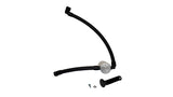 J&amp;L 2021-2024 Ford Bronco 2.7L 3.0 Oil Separator Passenger Side- Clear Anodized - 3073P-C