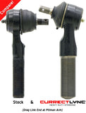 RockJock TJ/LJ/XJ/MJ Currectlync Steering System Bolt-On w/ 1 1/4in Dia. Tie Rod/Forged Drag Link - CE-9701