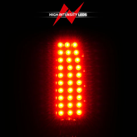 ANZO 04-10 Chevy Colorado LED Taillights G2 - Black - 311385