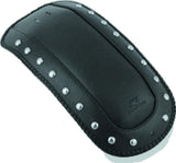 Mustang 08-21 Harley Electra Glide Std,Rd Glide,Rd King,Str Glide Solo Seat Blk Pearl Studs - Black - 76028
