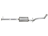 aFe Mach Force-XP Exhaust 3in CB SS 15-17 GM Colorado/Canyon 2.5L/3.6L Side Exit w/ Polished Tip - 49-44058-P