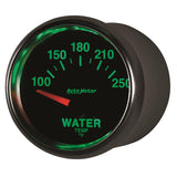Autometer GS 52mm 100-250 Deg F Short Sweep Electronic Water Temperature Gauge - 3837