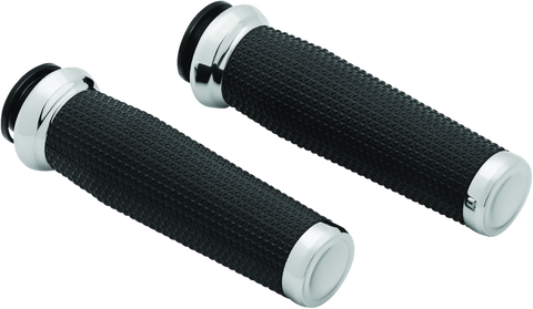 Kuryakyn Thresher Grips 18-Up Indian Models Chrome - 5960