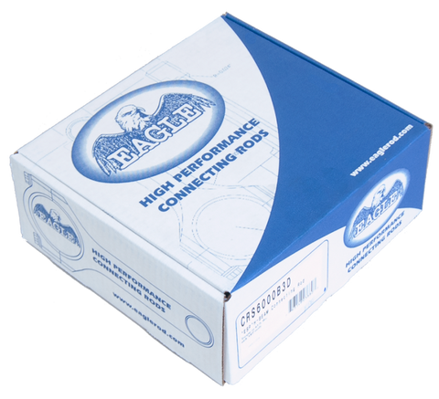 Eagle Chevy 305/350/400/LT1 /Ford 351 Forged 4340 H-Beam Connecting Rods (Set of 8) - CRS6000B3D