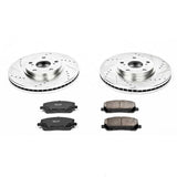 Power Stop 01-07 Toyota Highlander Front Z23 Evolution Sport Brake Kit - K1137