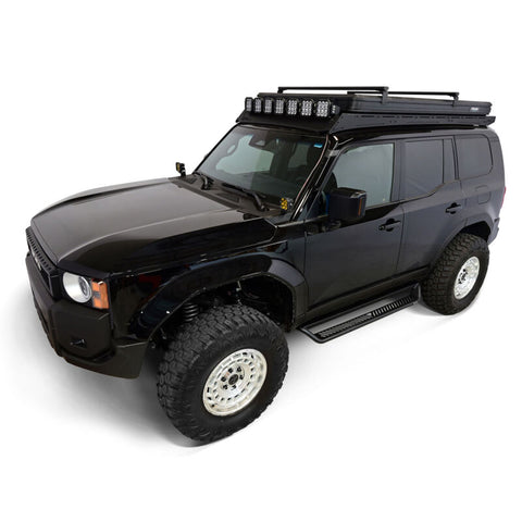 Westin 24-26 Toyota Land Cruiser Outlaw Drop Running Boards - Textured Black - 20-43795