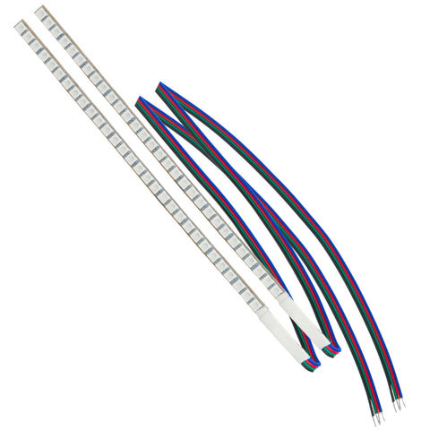 Oracle 8in LED Concept Strip (Pair) - ColorSHIFT w/o Controller - 4504-333