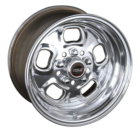 Weld Rodlite 15x5 / 5x4.5 & 5x4.75 BP / 3.5in. BS Polished Wheel - Non-Beadlock - 93-55346