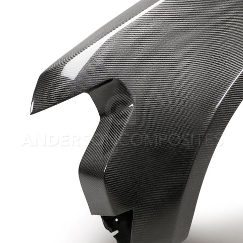 Anderson Composites 17-18 Ford Raptor Type-Wide Carbon Fiber Front Fenders (Pair) - AC-FF17FDRA-W