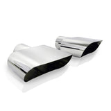 Stainless Works Wide Oval C4 Corvette 2-1/2in Inlet Tips (priced per pair) - 784250