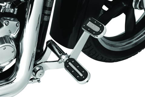 Kuryakyn Heavy Industry Pegs With Adapters Chrome - 7031