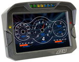 AEM CD-7 Logging GPS Enabled Race Dash Carbon Fiber Digital Display w/o VDM (CAN Input Only) - 30-5703