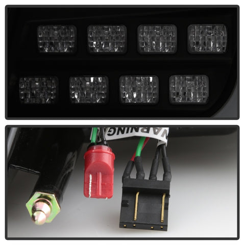 Spyder Mitsubishi Lancer/Evolution X 08-14 V2 LED Tail Lights - Black Smoke ALT-YD-ML08V2-SEQ-BSM - 5088147