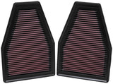K&N Replacement Air Filter 12-13 Porsche 911 3.4L / 12 911 3.8L / 13 911 3.6L / 13 911 Carrera 3.8L - 33-2484