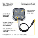 Diode Dynamics Stage Series SXS Rock Light Installer Kit - White Diffused M8 (8-pack) - DD7752