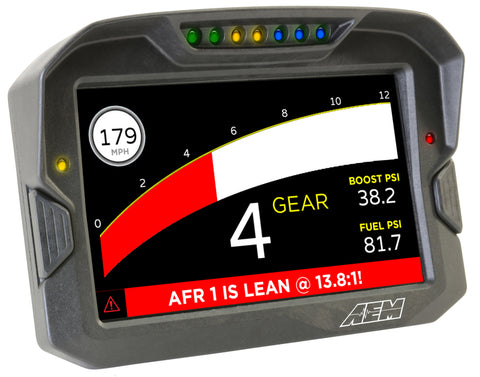 AEM CD-7 Non Logging Race Dash Carbon Fiber Digital Display (CAN Input Only) - 30-5700