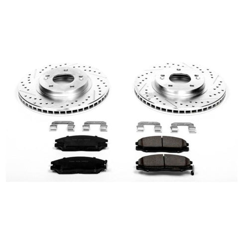 Power Stop 01-06 Hyundai Santa Fe Front Z23 Evolution Sport Brake Kit - K5250