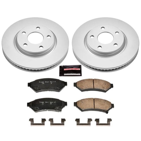 Power Stop 05-09 Buick Allure Front Z17 Evolution Geomet Coated Brake Kit - CRK1588
