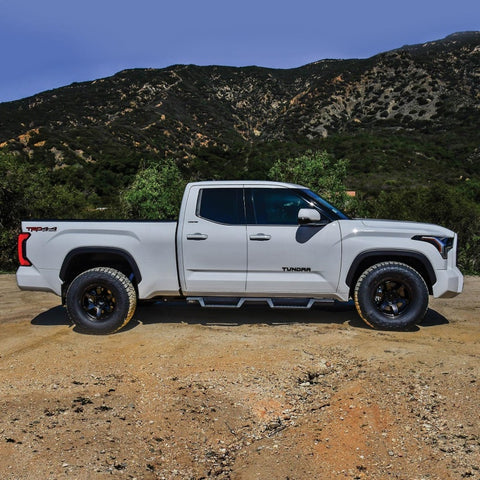 Westin/HDX 2022 Toyota Tundra Double Cab Drop Nerf Step Bars - Textured Black - 56-14225