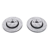 Power Stop 11-19 Dodge Durango Front Evolution Drilled & Slotted Rotors - Pair - AR83078XPR
