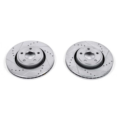 Power Stop 11-19 Dodge Durango Front Evolution Drilled & Slotted Rotors - Pair - AR83078XPR