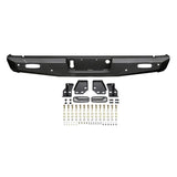 Westin 14-18 Chevy Silverado 1500 Pro-Series Rear Bumper - Textured Black - 58-421005