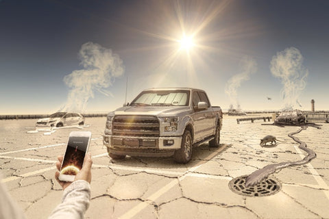 Husky Liners 22-24 Toyota Tundra / 23-24 Toyota Sequoia Custom Fit Sunshade - Silver - 97014