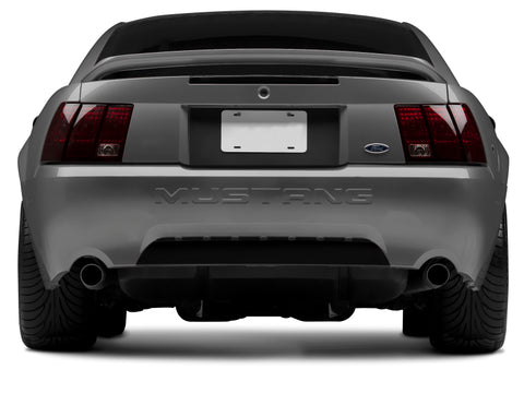 Raxiom 99-04 Ford Mustang Excluding 99-01 Cobra Tail Lights- Black Housing (Smoked Lens) - 49080