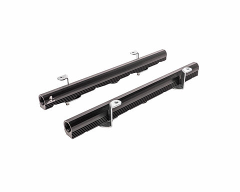 Aeromotive 04-07 GM 4.8L/5.3L Truck Fuel Rails - Black - 14189