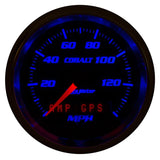 Autometer Cobalt 3-3/8in 0-140MPH In-Dash Electronic GPS Programmable Speedometer - 6280