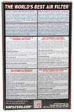 K&N Filter Universal Rubber Filter 2-9/16in Flange, 4-1/2in OD-B, 4-5/16in OD-T, 5 inch Height - RA-0610