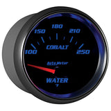 Autometer Cobalt 66mm 100-250 Degree F Electric Water Temperature Gauge - 7937