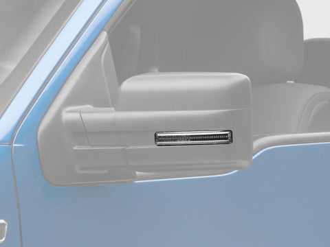 Raxiom 09-14 Ford F-150 Axial Series LED Mirror Mounted Turn Signals- Clear - T578174