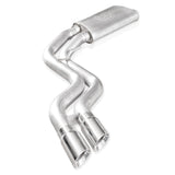 Stainless Works 2015-18 F-150 Exhaust X-Pipe Resonator Muffler Exits In Front Of Passenger Rear Tire - FT15CBFT