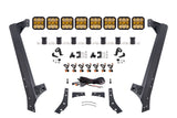 Diode Dynamics Jeep JK SS5 Sport CrossLink Windshield - Yellow Combo Lightbar Kit - DD7225