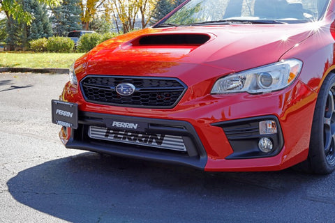 PERRIN 2018+ Subaru WRX/STI w/ FMIC License Plate Holder - PSP-BDY-205F